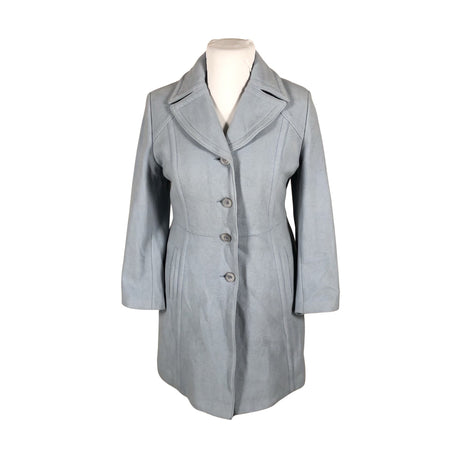 Unisex MasCara - Wool coat, size 42 - Light blue ()