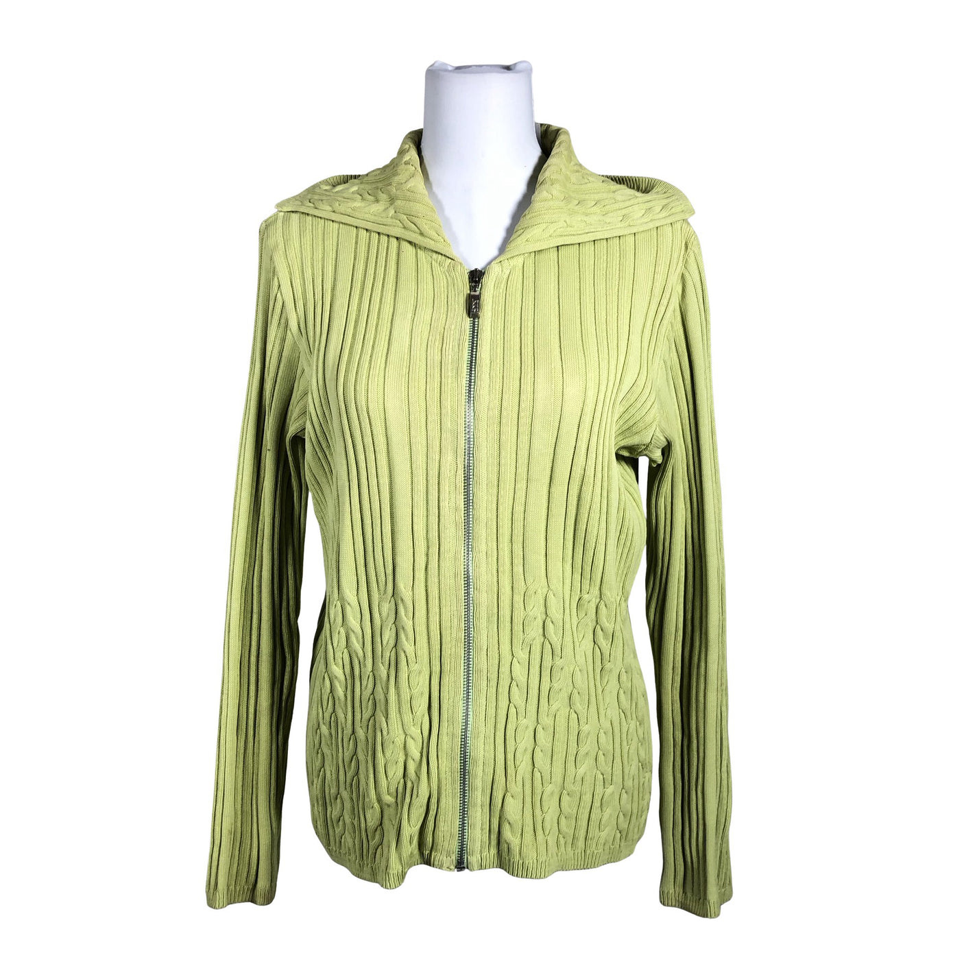 Unisex Anne Linnonmaa - Cardigan, size 38 - Green (1)
