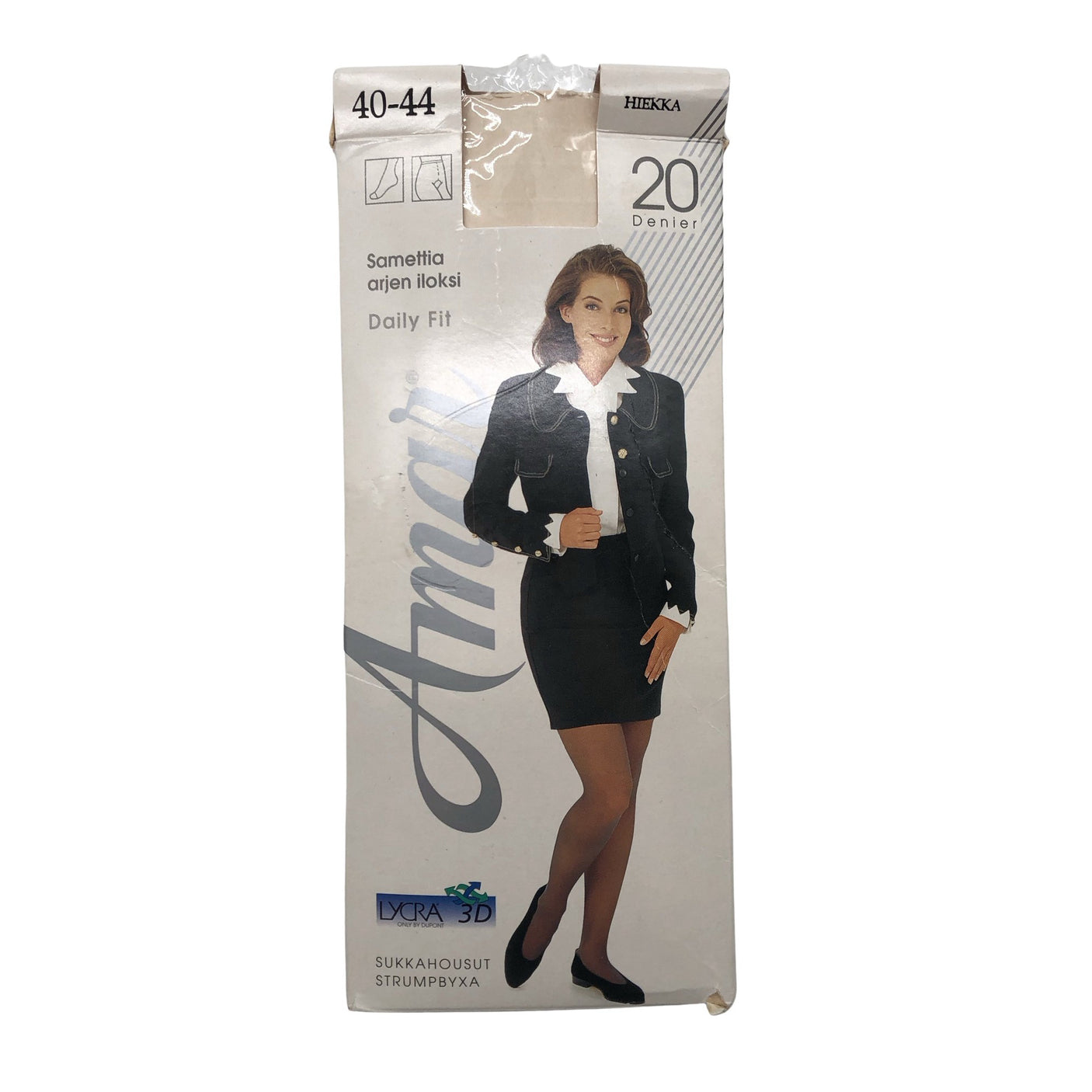 Unisex Finnwear - Stockings, thin, size 42 - Black (1)