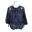 Unisex Ted Baker - Short-sleeved blouse, size 38 - Blue ()