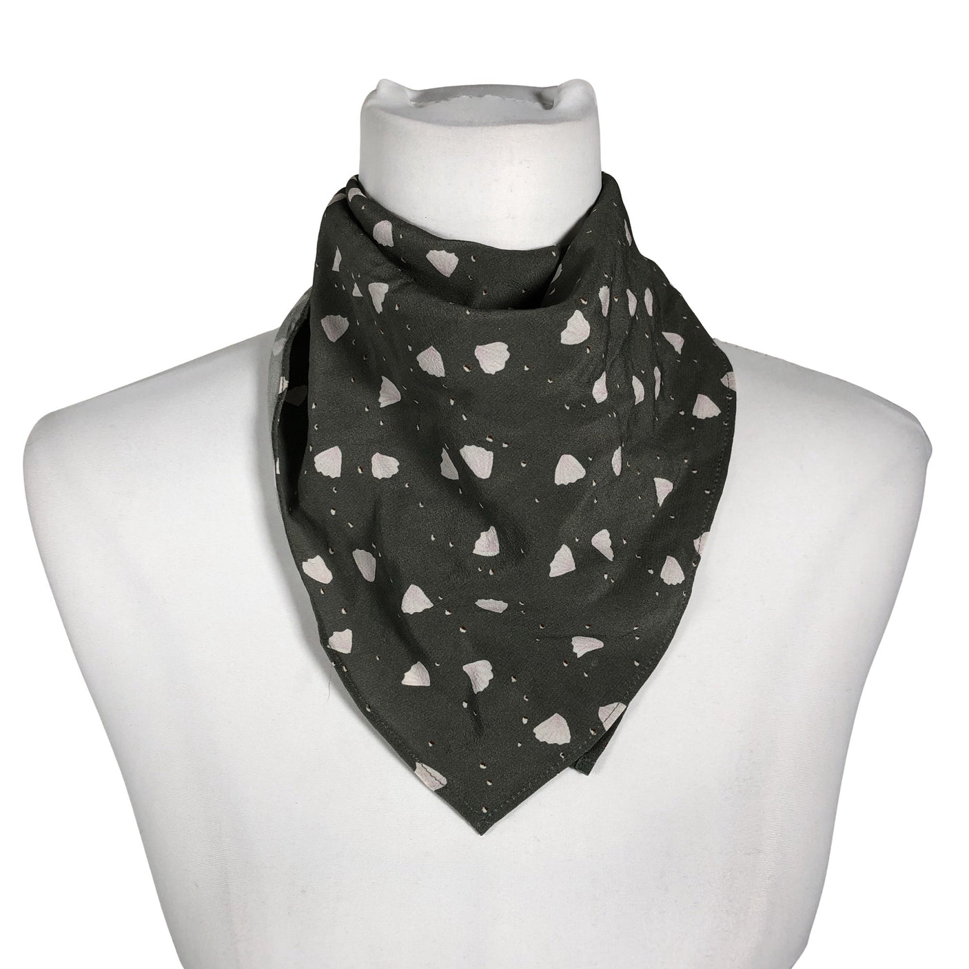 Unisex R-collection - Scarf, size Midi - Green (1)