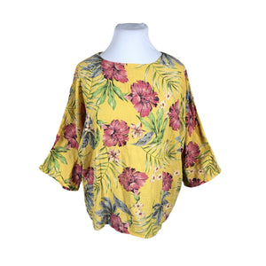 Unisex Pronto Moda - Blouse, size 48 - Yellow (1)