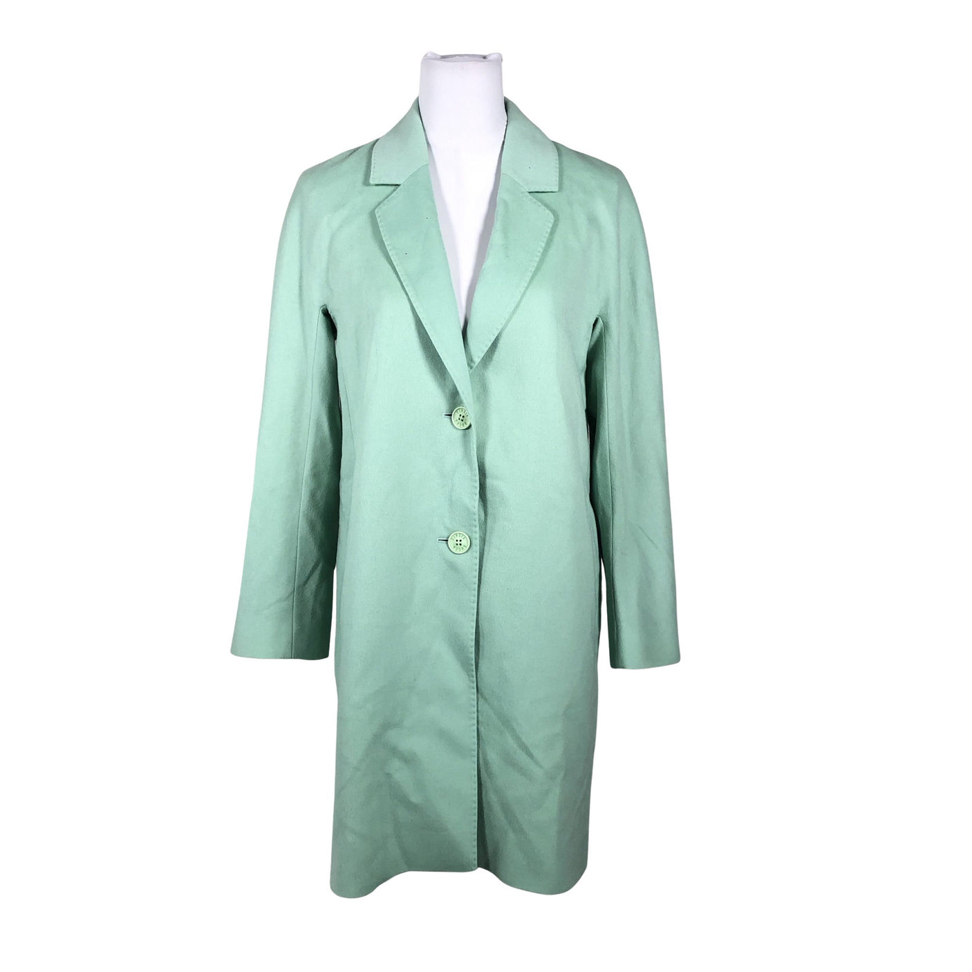 Unisex Cinzia Rocca - Wool coat, size 40 - Green (1)