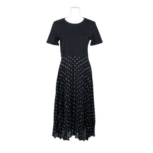 Unisex Claudie Pierlot - Schiffon dress, size 38 - Black (1)