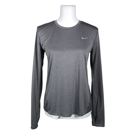 Unisex Nike - Sports shirt, short sleeve, size 36 - Gray ()