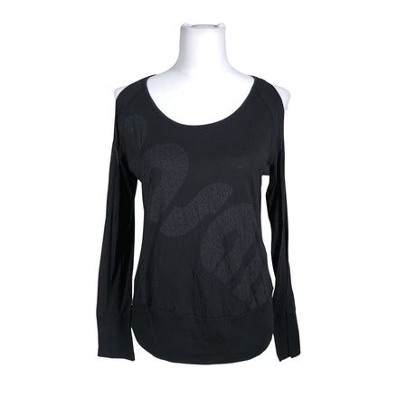 Unisex Casall - Sports shirt, long sleeve, size 40 - Black ()