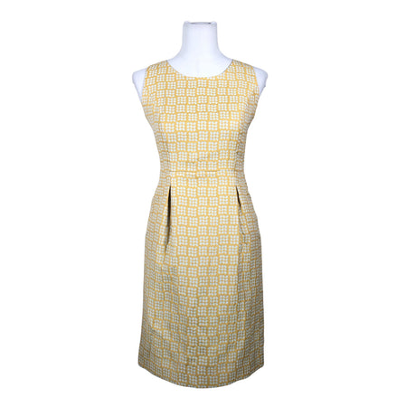 Unisex Tara Jarmon - Sheath dress, size 40 - Yellow ()