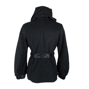 Unisex Sand - Wool coat, size 36 - Black (3)