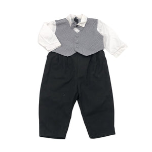 Unisex Boys by cadeau - Overalls, size 68 - 74 - Gray (1)