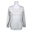 Unisex NOSH - Tricot shirt, size 34 - White ()