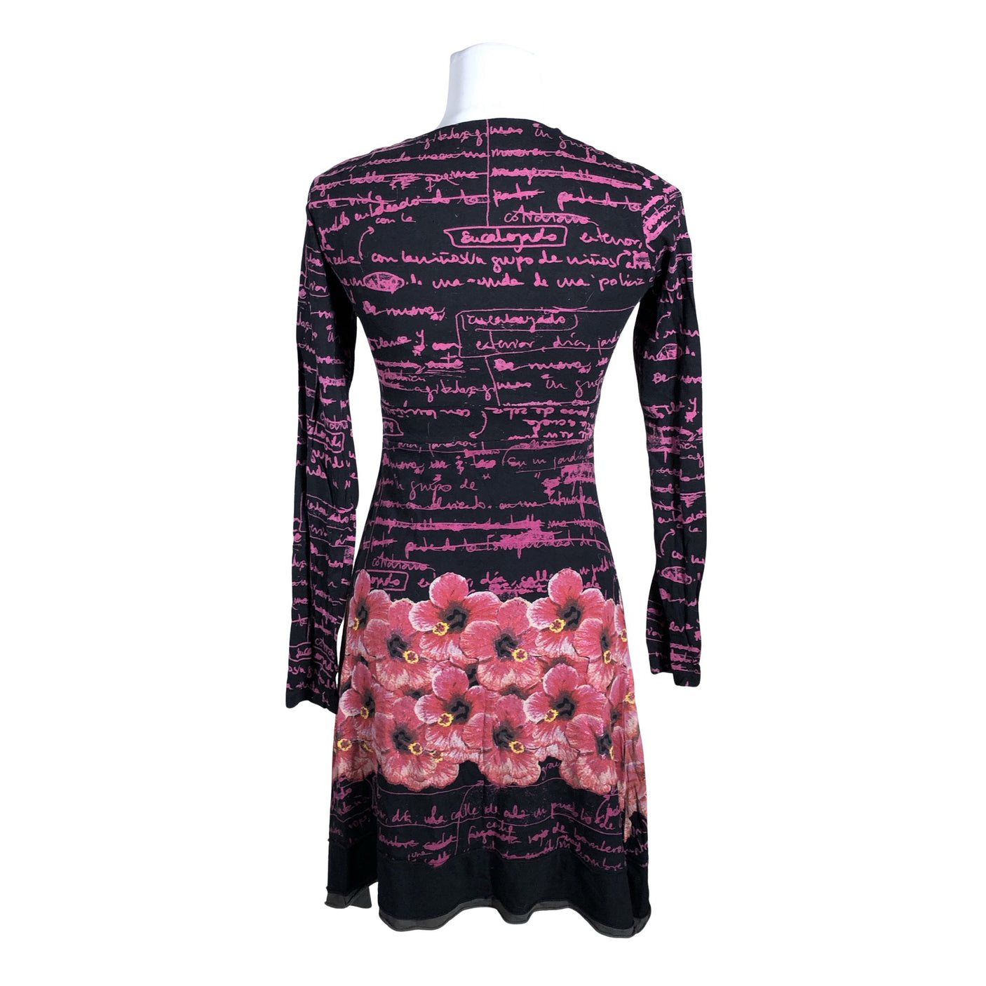 Unisex Desigual - Tricot dress, size 36 - Black (2)