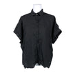 Unisex Mos Mosh - Short-sleeved blouse, size 38 - Black ()