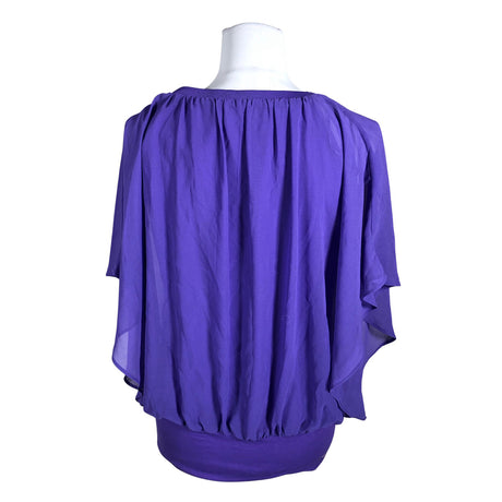 Unisex Soyaconcept - Short-sleeved blouse, size 40 - Violet (2)
