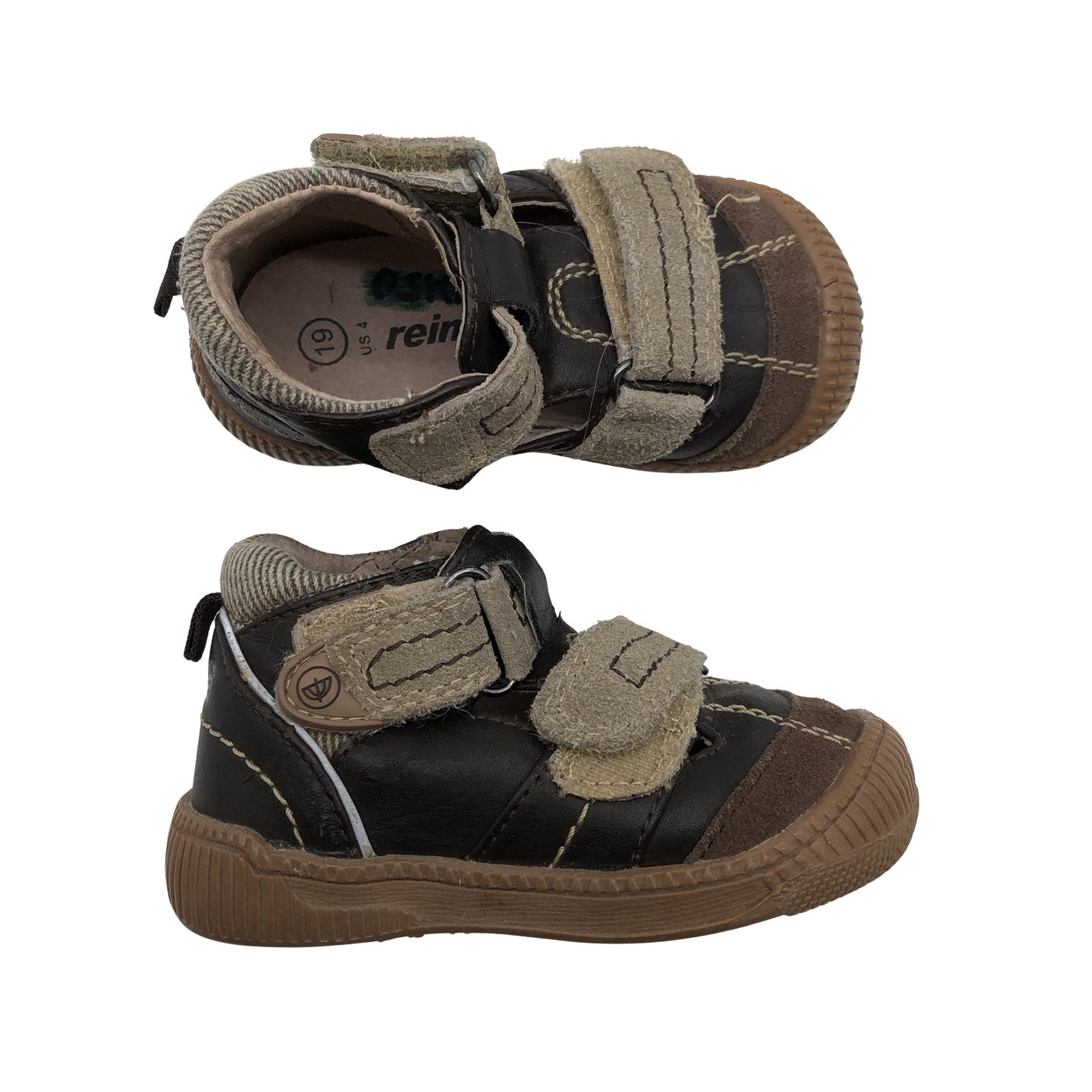 Unisex Reima - Sandals, size 19 - Brown (1)