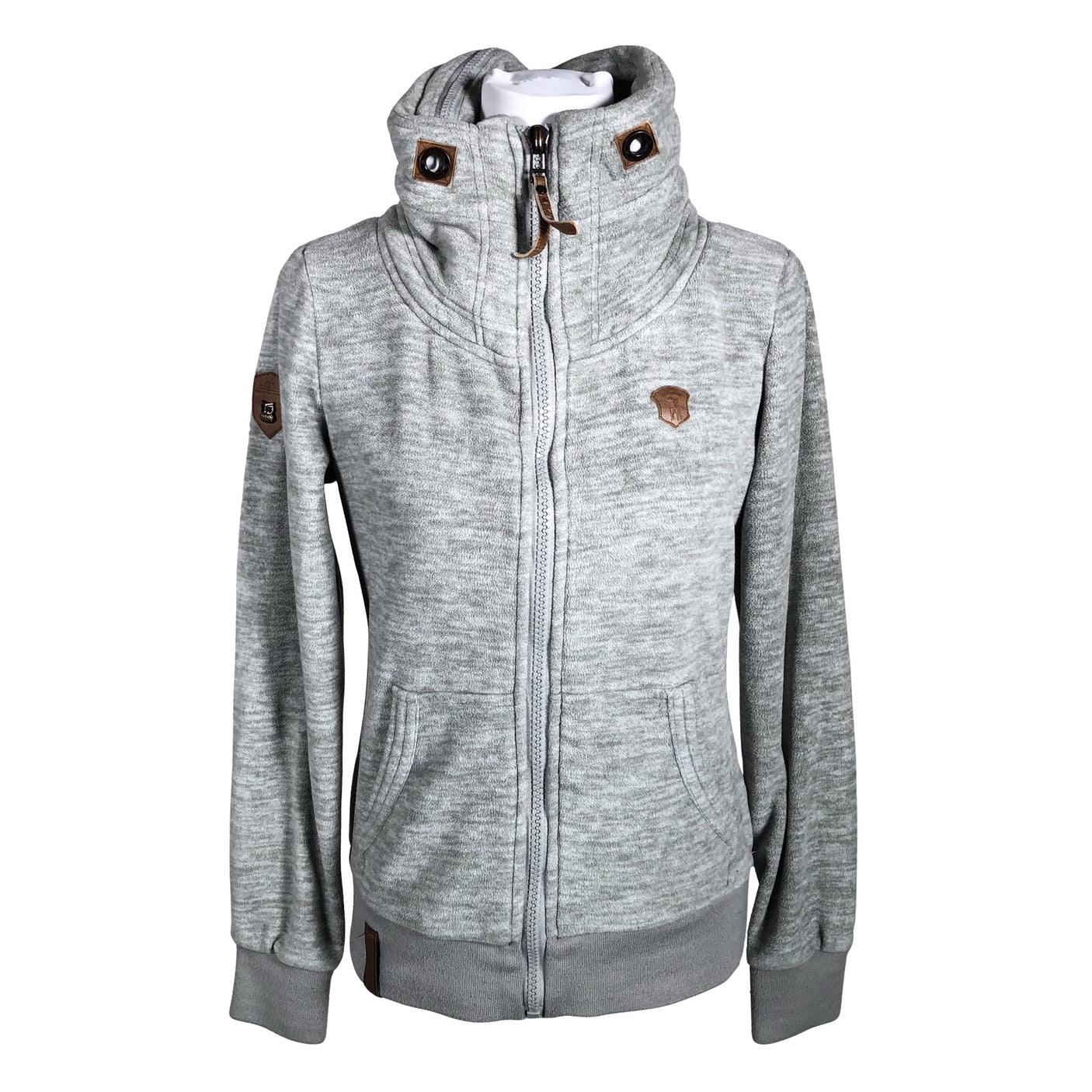 Unisex Naketano - Fleece jacket, size 38 - Gray (1)