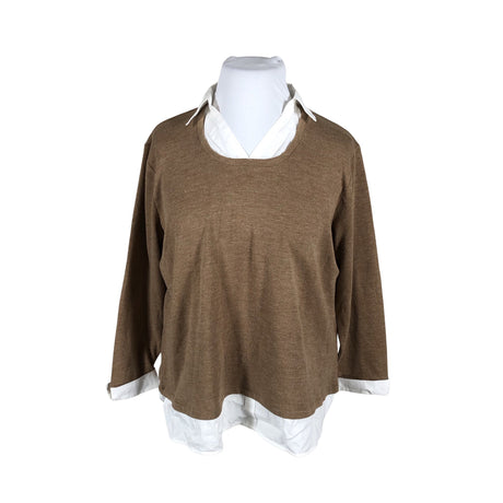 Unisex Punt Roma - Sweater, size 42 - Brown ()