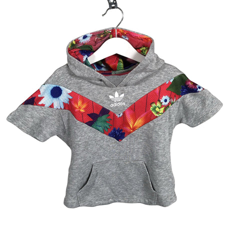 Unisex Adidas - Hoodie, size 86 - 92 - Gray ()