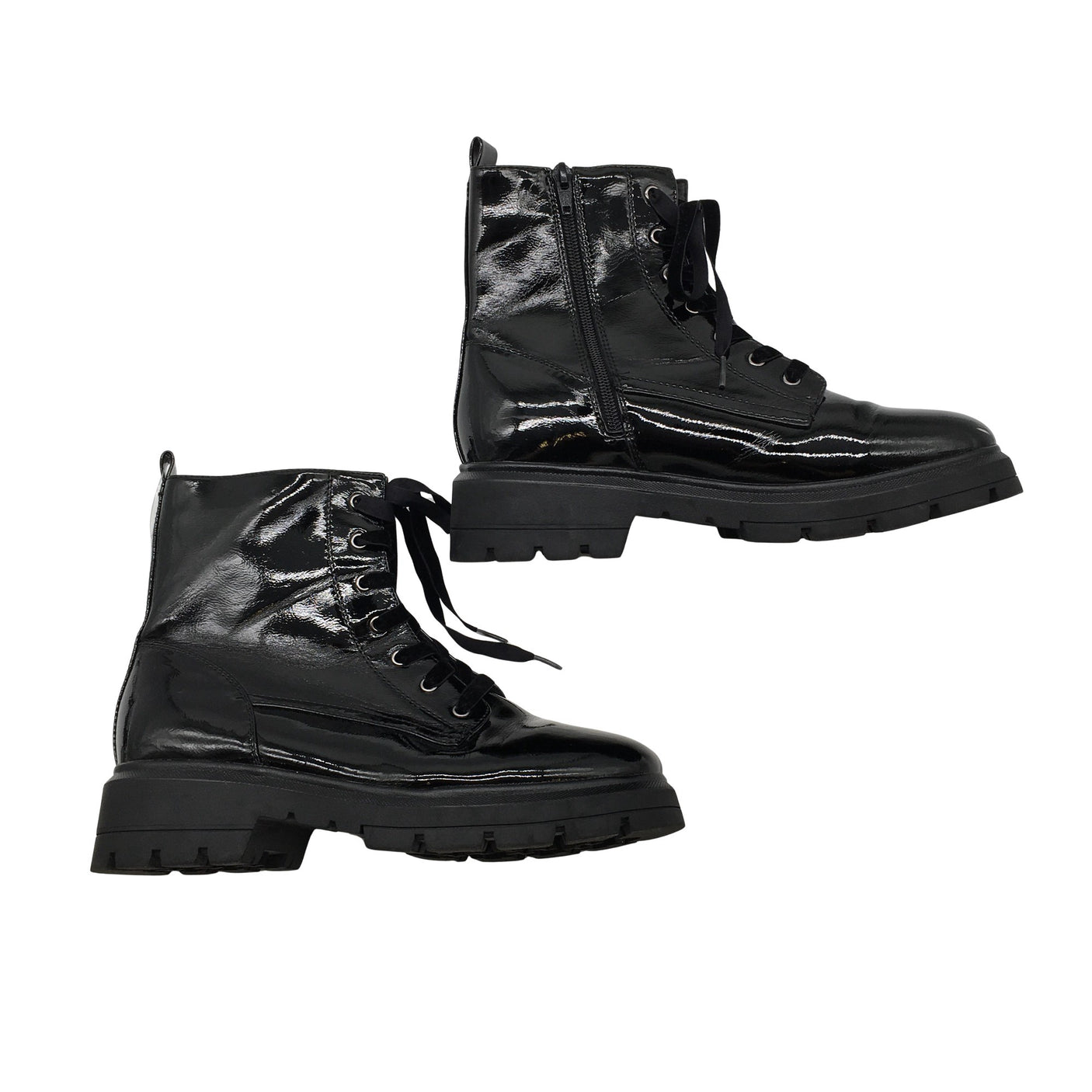 Unisex Next - Army boots, size 41 - Black (1)