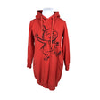 Unisex Martinex - Sweatshirt dress, size 42 - Red ()
