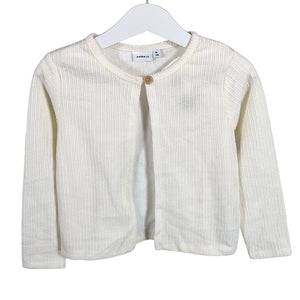 Unisex Name It - Cardigan, size 104 - 110 - Natural white (1)