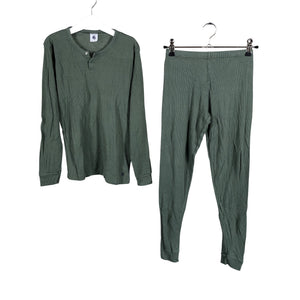 Unisex Petit Bateau - Tricot shirt, size 134 - 140 - Green (1)
