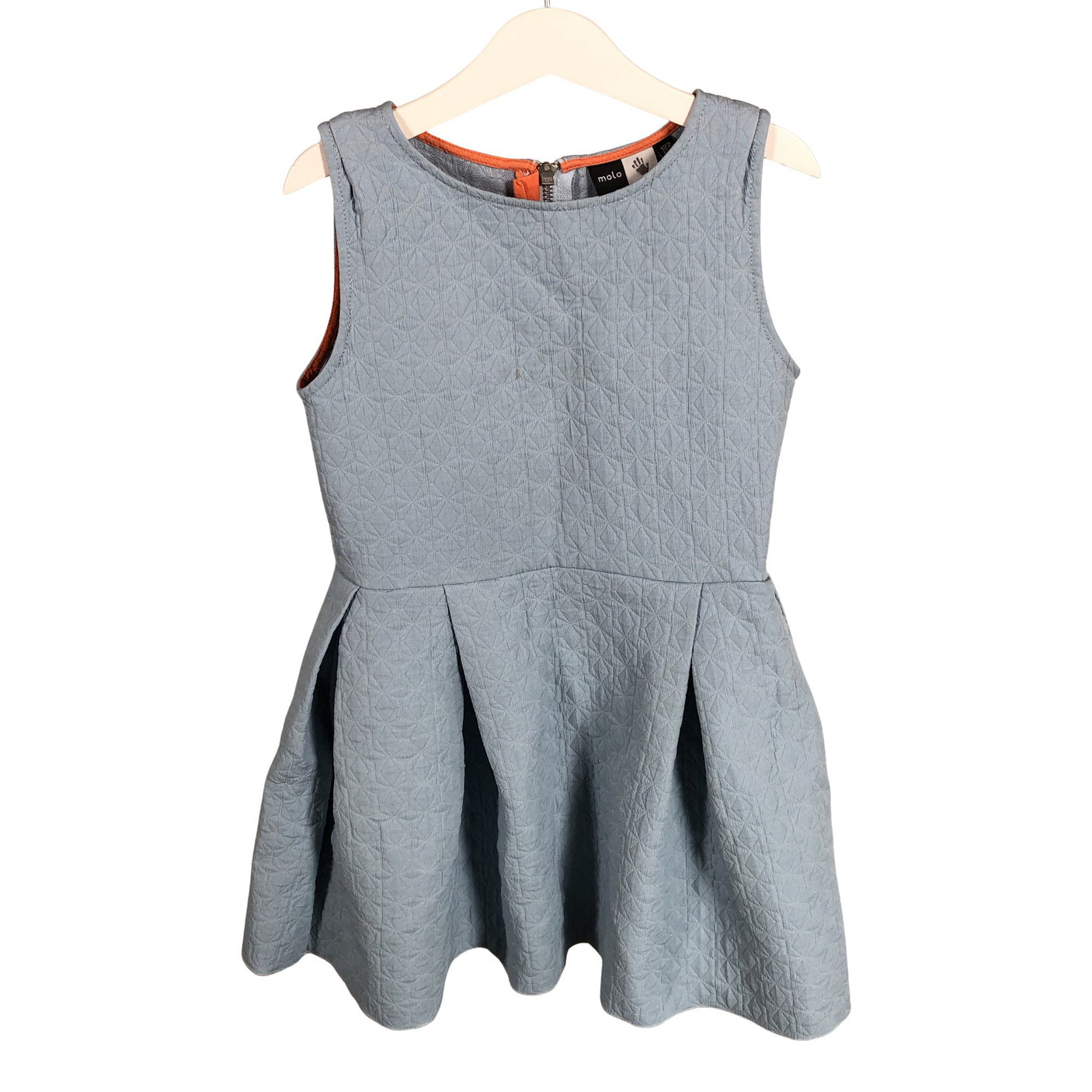Unisex Molo Kids - Dress, size 122 - 128 - Light blue (1)