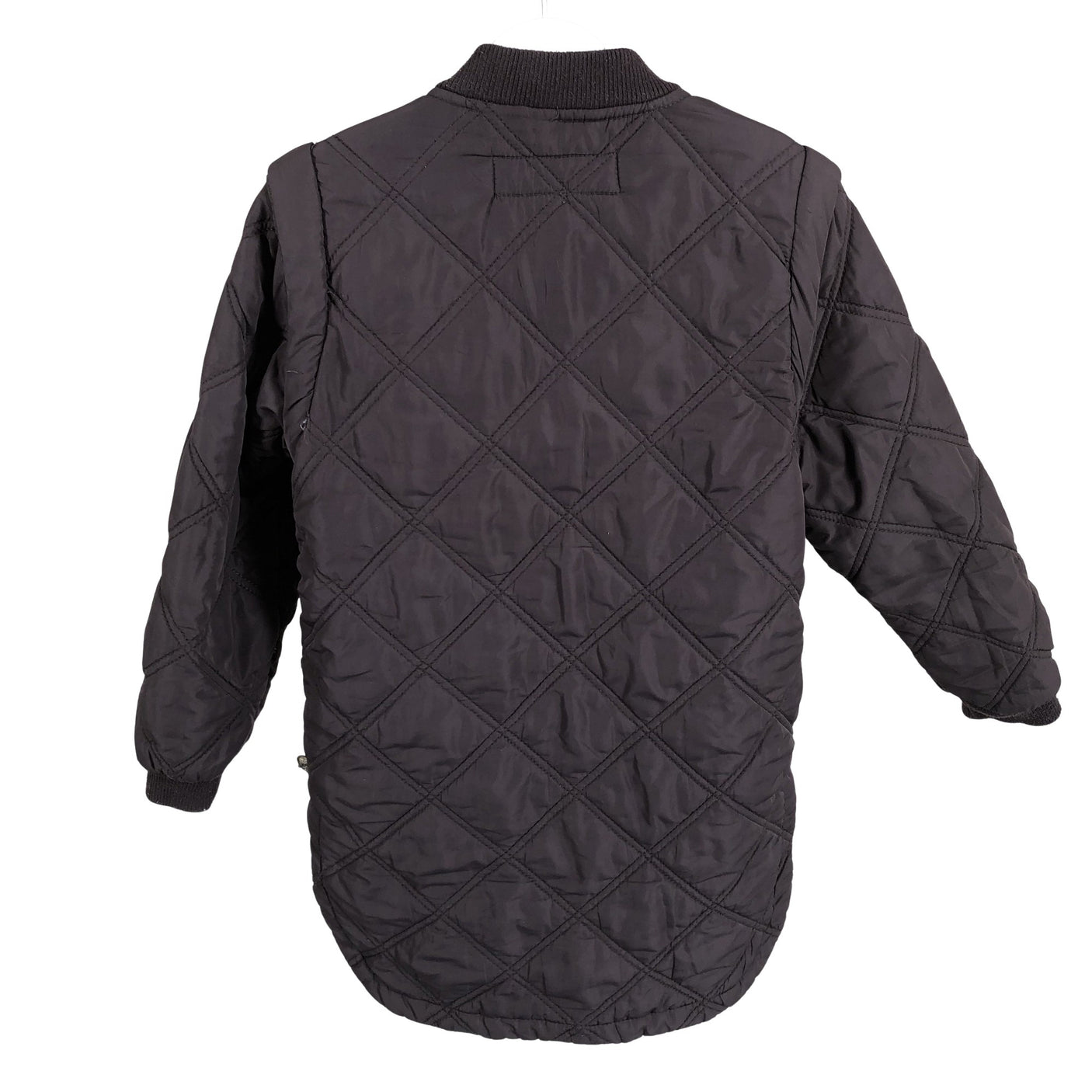 Unisex POMPdeLUX - Quilted jacket, size 122 - 128 - Brown (2)
