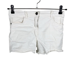 Unisex TEX - Denim shorts, size 158 - 164 - White (1)