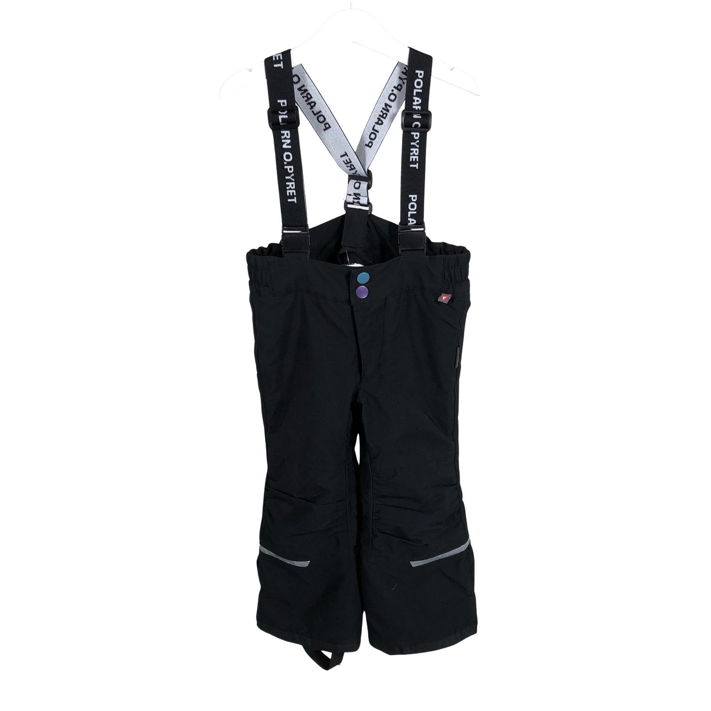 Unisex Polarn O. Pyret - Winter pants, size 98 - 104 - Black (1)