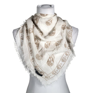 Unisex Alexander McQueen - Scarf, size Maxi - White (1)