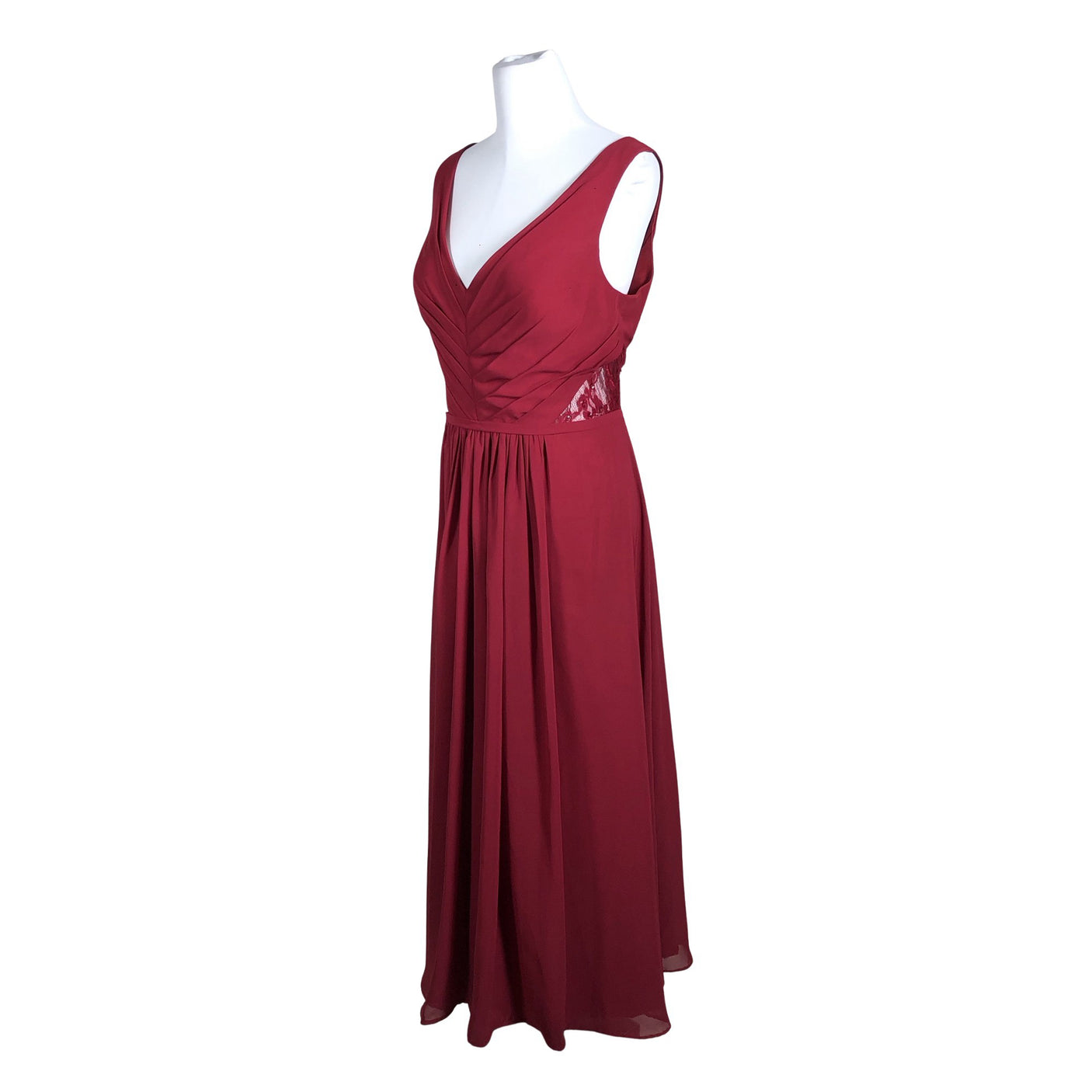 Unisex JJ's house - Evening dress, size 40 - Wine red (2)
