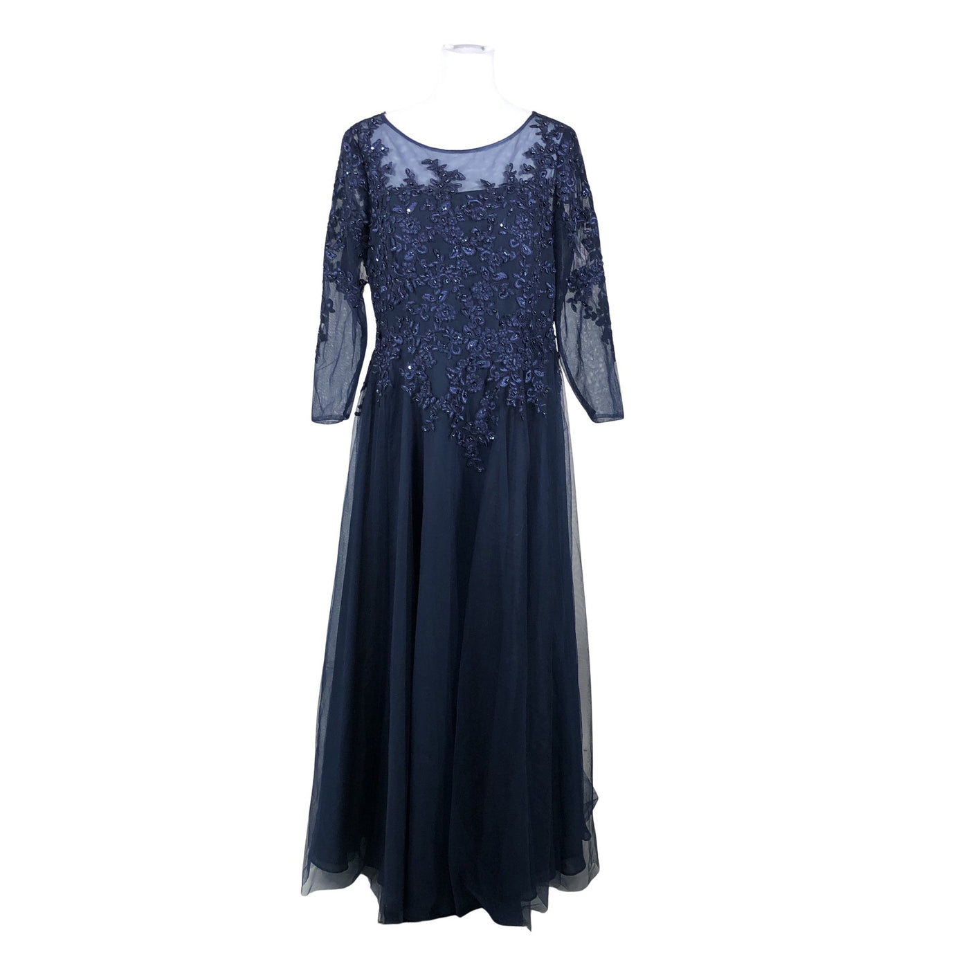 Unisex JJ's house - Evening dress, size 38 - Blue (1)
