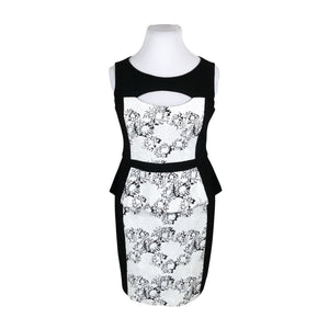 Unisex Joseph Ribkoff - Sheath dress, size 42 - Black (1)