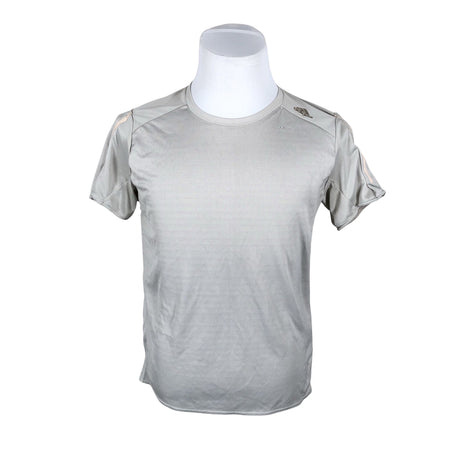 Unisex Adidas - Sports shirt, short sleeve, size M - Beige ()