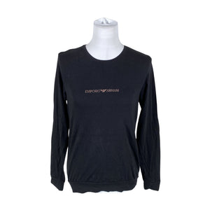 Unisex Emporio Armani - Tricot shirt, size 38 - Black (1)
