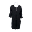 Unisex Your Face - Schiffon tunic, size 38 - Black ()