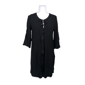 Unisex Your Face - Schiffon tunic, size 38 - Black (1)