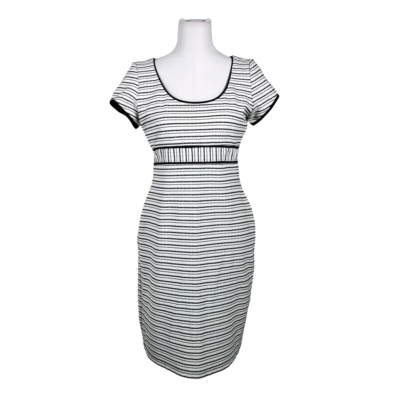Unisex Joseph Ribkoff - Sheath dress, size 38 - White (1)