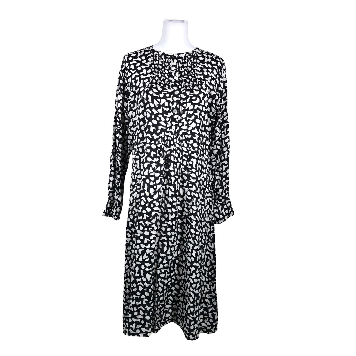 Unisex The Masai - Schiffon dress, size 40 - Black (1)