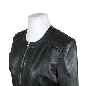 Unisex Saki - Leather jacket, size 44 - Black (3)