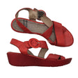 Unisex Wonders - Wedge sandals, size 40 - Red ()