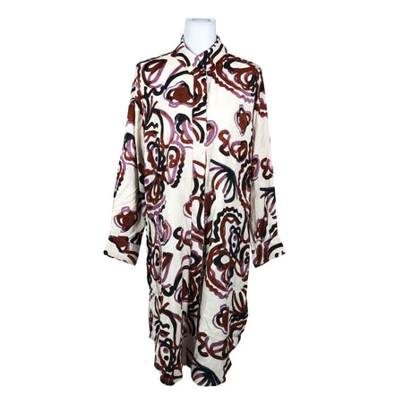 Unisex The Masai - Schiffon dress, size 38 - Natural white ()