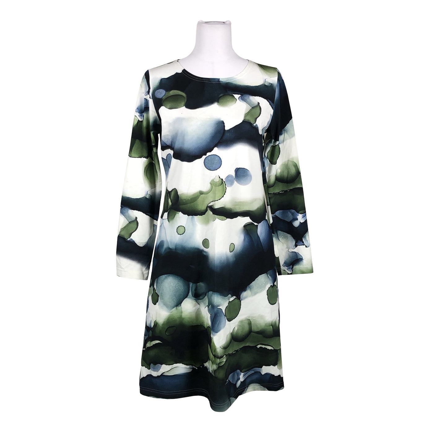 Unisex PaaPii - Tricot dress, size 38 - Green (1)