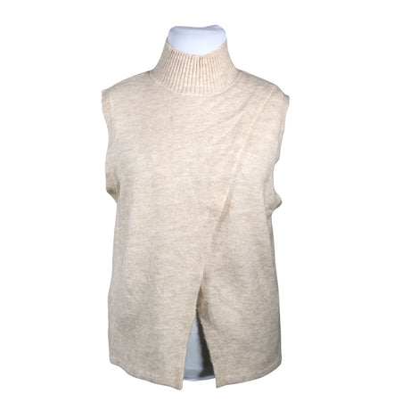 Unisex Kaffe - Knit vest, size 42 - Beige ()