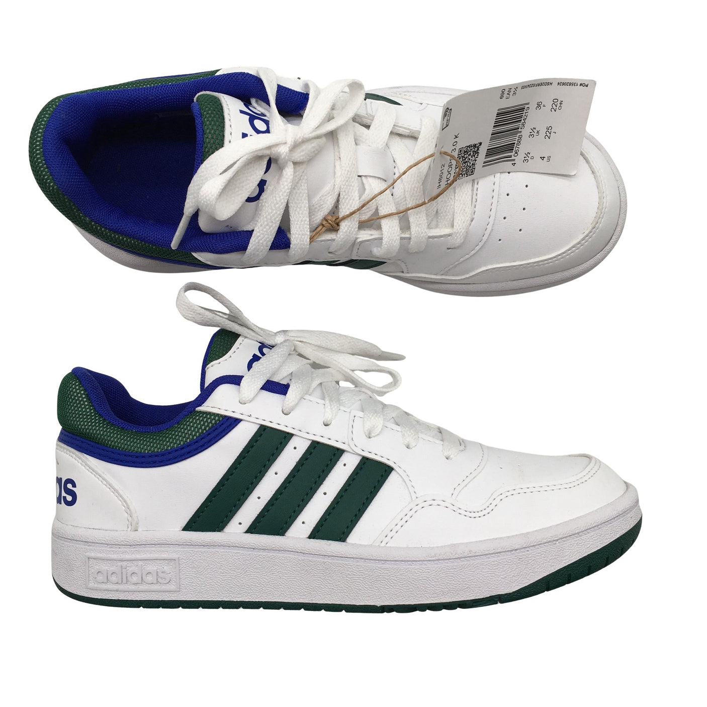 Unisex Adidas - Casual sneakers, size 36 - White (1)
