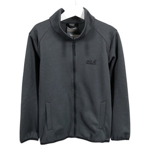Unisex Jack Wolfskin - Track jacket, size 134 - 140 - Gray (1)
