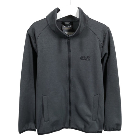 Unisex Jack Wolfskin - Track jacket, size 134 - 140 - Gray ()