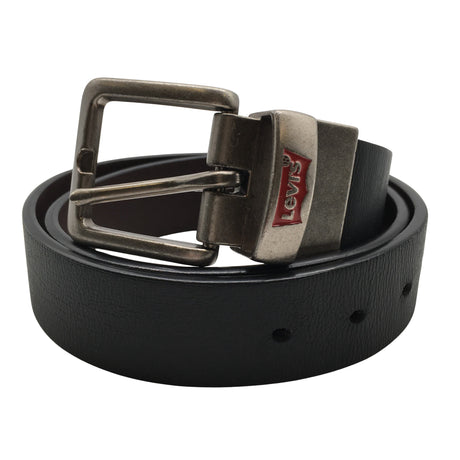 Unisex Levi's - Leather belt, size Ei kokoa - Black ()