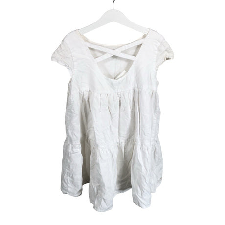 Unisex Benetton - Dress, size 128 - 134 - White (2)
