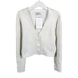Unisex Lindex - Cardigan, size 134 - 140 - White ()